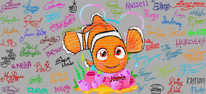 16oz Disney style-D-1322